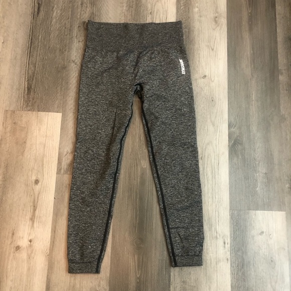 GYMSHARK ADAPT MARL SEAMLESS LEGGINGS medium grey - Picture 6 of 11